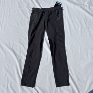 Irideon Graphite And Mint  Himalayer Mesh Riding Leggings Knee Patch Kids Large